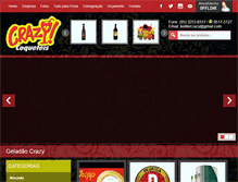 Tablet Screenshot of crazycoqueteis.com.br